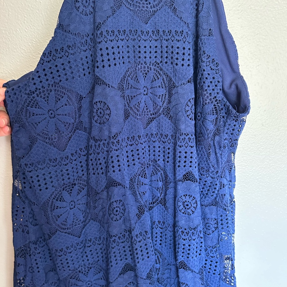 Francescas navy short dress - Picture 3 of 7